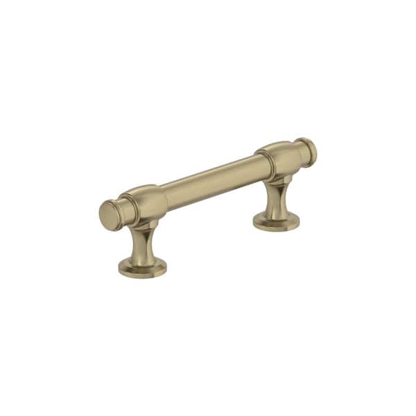 Amerock Winsome 3 in. (76mm) Traditional Golden Champagne Bar Cabinet Pull