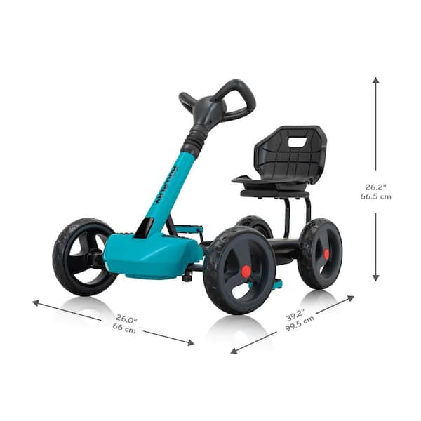 Rollplay Flex Kart XL Pedal Ride-On - Teal