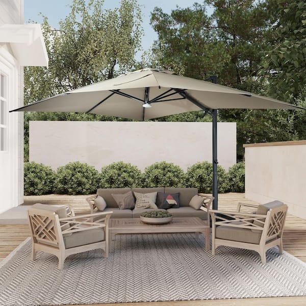 bluetooth patio umbrella SOLAR POWERED MARKET WITH LED LIGHTS, AND 4 USB POR This patio umbrella is suitable for gardens Bluu Bluetooth Umbrella Light