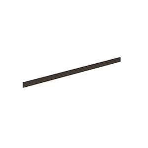 3 in. W x 96 in. H x 0.75 in. D Lincoln Chestnut Solid Wood Cabinet Filler Strip