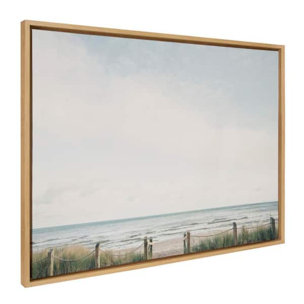 Sylvie "Pale Sky" by Emiko and Mark Franzen of F2Images Natural Framed Art Print 38 in. x 28 in.