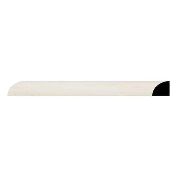Ekena Millwork WM106 0.69 in. D x 0.69 in. W x 96 in. L Wood (Maple) Quarter Round