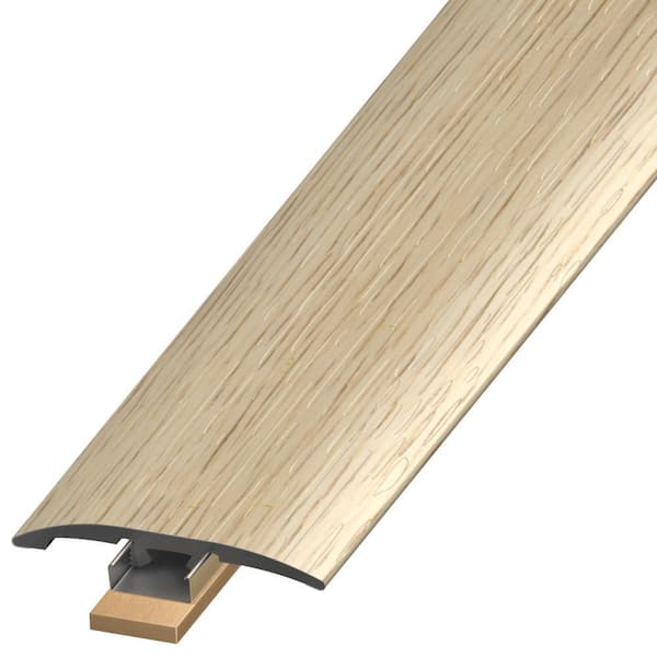 DuraDecor Liz Marie's Modern Maven Bungalow Beige 0.25 in. T x 2 in. W x 94 in. L 3-in-1 Transition Molding