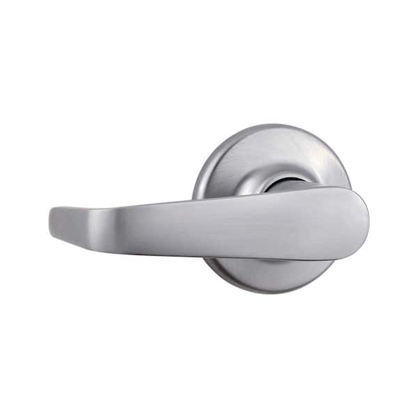 Kwikset Kingston Satin Chrome Half-Dummy Lever