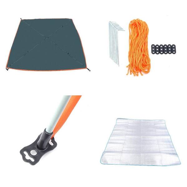 OUTDOOR TENT 4P 収納バッグ付き YIYIBYUS Upgrade 4-Person Outdoor Camping Waterproof