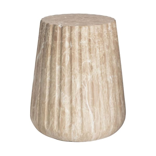 Outdoor Modern Concrete Side Table wi...