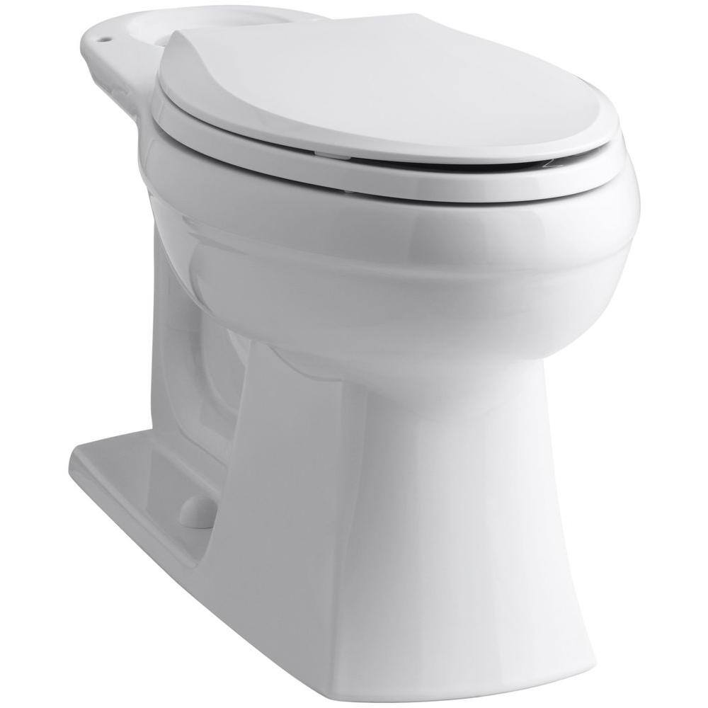 KOHLER Kelston Elongated Toilet Bowl Only In White K 4306 0 The Home 