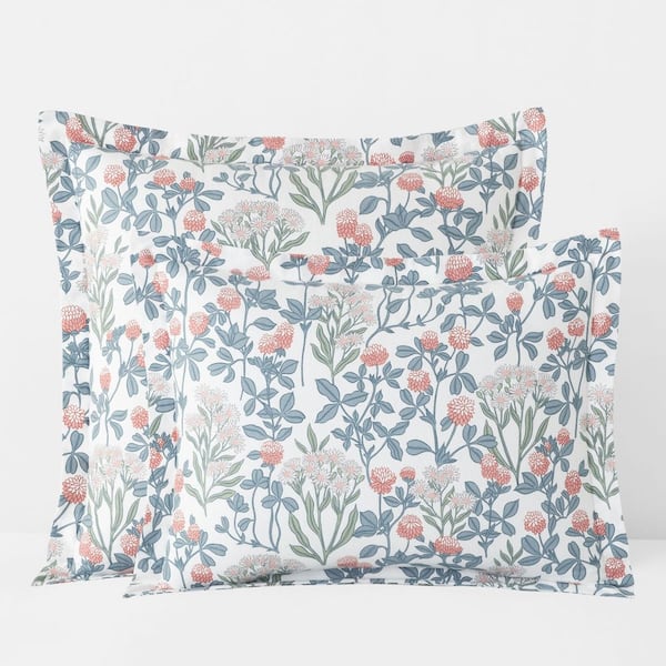 Company Cotton Botanical Grace Velvet Flannel Sham