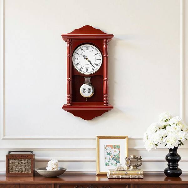SKYSHALO Grandfather Clock 18 in. Classic Vintage Pendulum