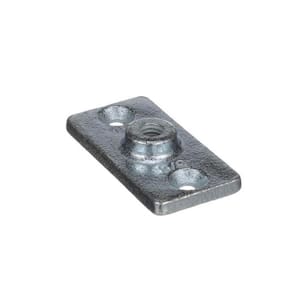 3/8 in. Electro-Galvanized Ceiling Plate for Pipe Hangers