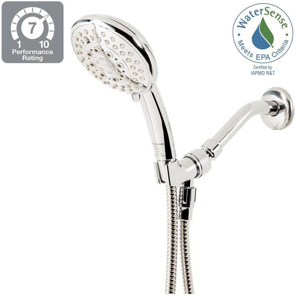 Glacier Bay 8649000hd 5-spray Hand Shower in Chrome 1000961426 for sale online 