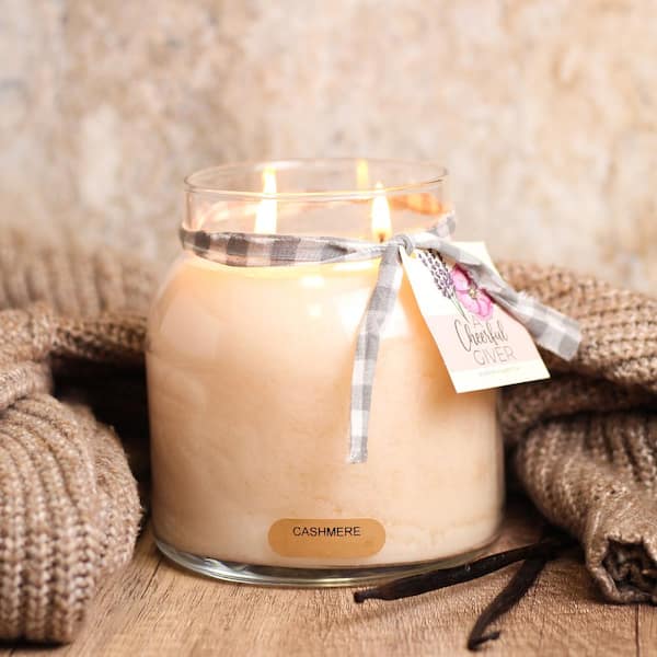 Keepers of the Light Cashmere Glass Candle