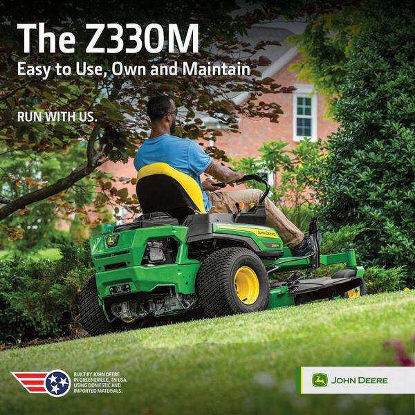 John Deere Z330M 48 in. 23 HP Dual Hydrostatic Gas V-Twin Zero