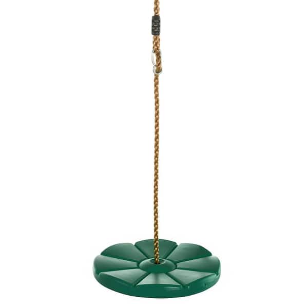 Swingan Machrus Swingan Cool Disc Swing With Adjustable Rope Fully Assembled Mint Green