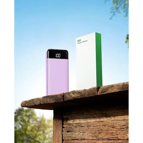 Portable Charger with Built-in Cables Slim 10000mAh Battery Outputs High-Speed Power Bank for iPhone Samsung Tablet OBJLGEV Telephone Accessories