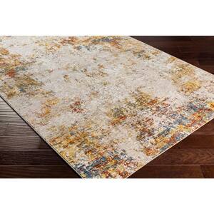 Brenna Cream Abstract 10 ft. x 14 ft. Indoor Area Rug