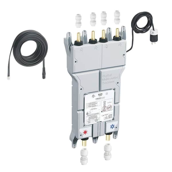 MOEN ioDIGITAL 3/4 in. Cpvc Inlet Push-Fit Connectors Outlet Push-Fit Pex Cc Connection