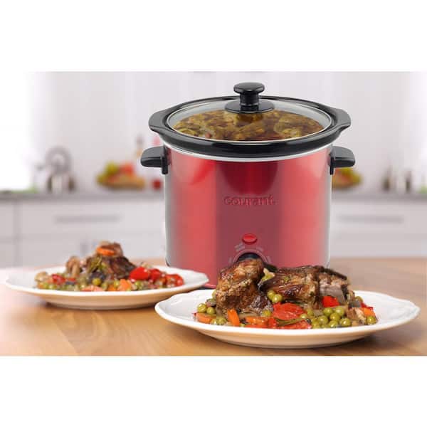 https://images.thdstatic.com/productImages/20584e3a-f07f-49be-a6e1-062dddfa05f2/svn/red-stainless-steel-courant-slow-cookers-mcsc3024r974-4f_600.jpg