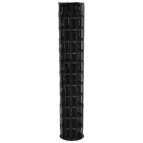 allFENZ 3.25 ft. x 50 ft. Black PVC Coated Welded Wire