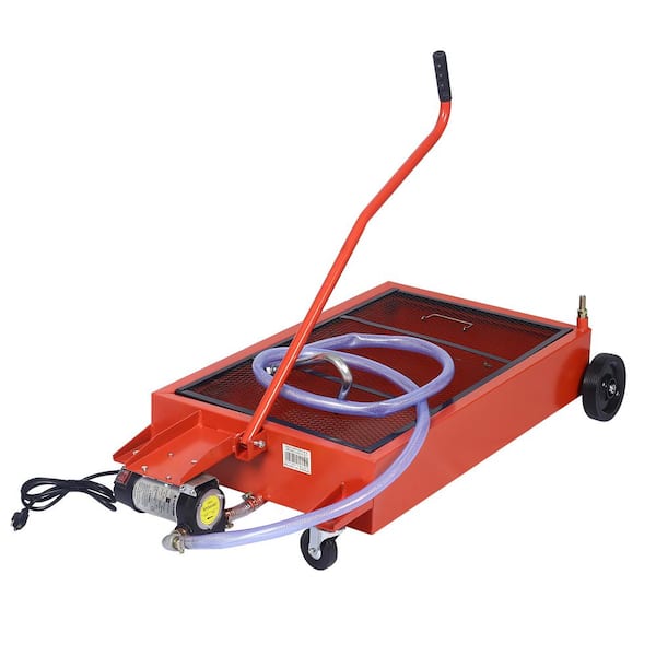 17 Gal. Low-Profile Oil Drain with Electric Pump and 7ft. Hose