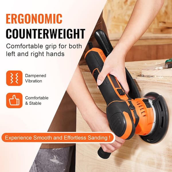 SKYSHALO Random Orbital Sander 6 in. Corded DA GA Dual Action
