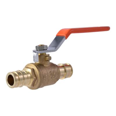 Professional Grade in-Line Barbed Ball Valve 16mm for 1/2 and 5/8 Inch Tubing - Regulate & Shut Off/Turn On Water Flow 5 .570 to .620 ID 5-Pack 