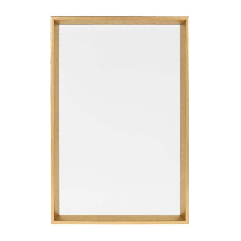 Gold Framed Magnetic Dry Erase Board, 16.5 x 25.5