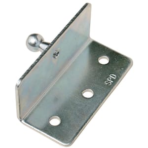 Stainless Gas Lift Hardware, Angled Mount Bracket With Ball Stud, (1-Piece)