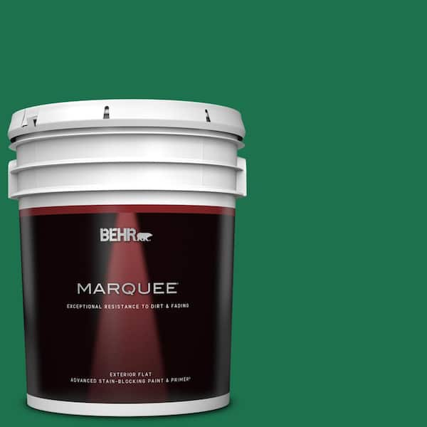 BEHR MARQUEE 5 gal. #470B-7 Climbing Ivy Flat Exterior Paint & Primer