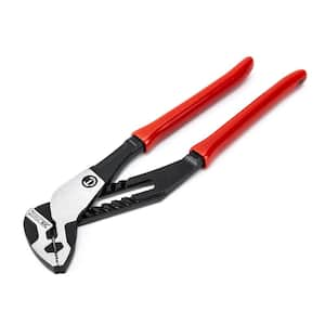 Z2 K9 10 in. Straight Jaw Tongue and Groove Dipped Grip Pliers With K9 Angle Access Jaws