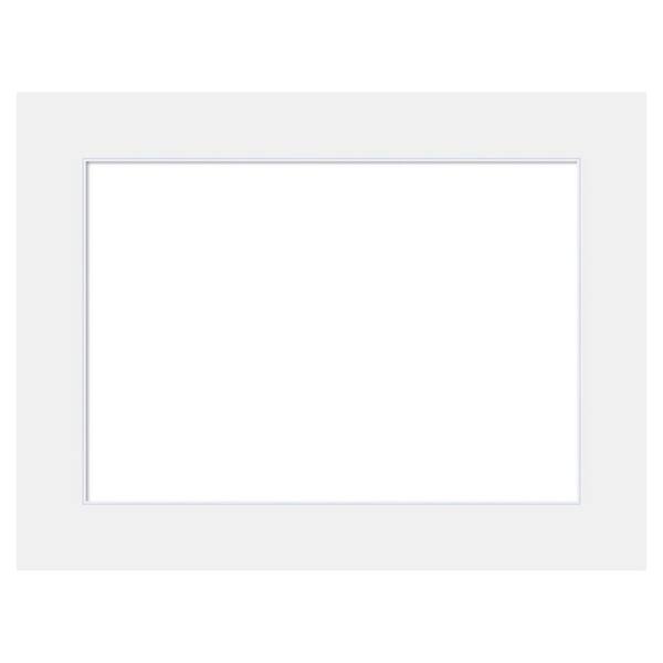 Amanti Art Corvino White 25 in. x 19 in. Wood Framed Dry Erase Magnetic Memo Board