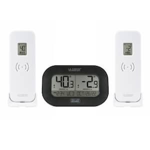 Wireless Refrigerator/Freezer Kitchen Thermometers with Digital Indoor Display with Magnetic Back