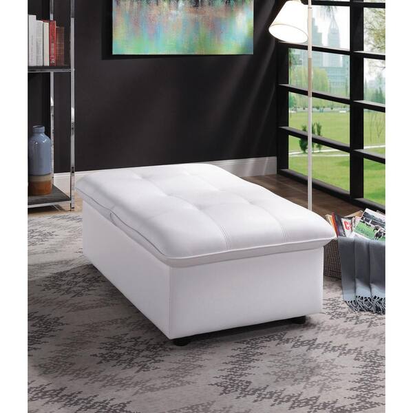 white futon chair