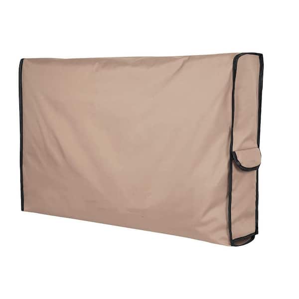Waterproof Outdoor TV Cover for Wall Mount and Stand 50 in. - 54 in. Flat Screen TVs with Remote Pocket