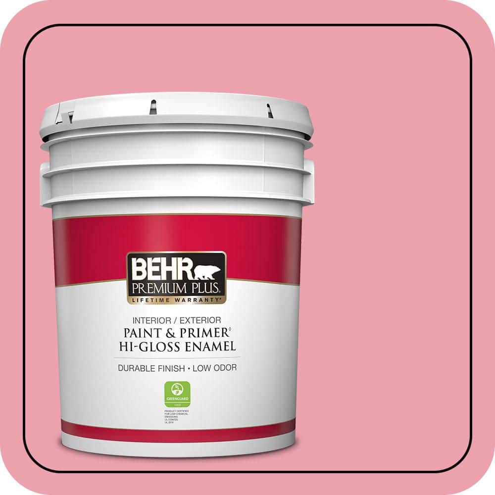 5 gal. #P150-3 Pinque Hi-Gloss Enamel Interior/Exterior Paint & Primer price history on PriceWatchPro