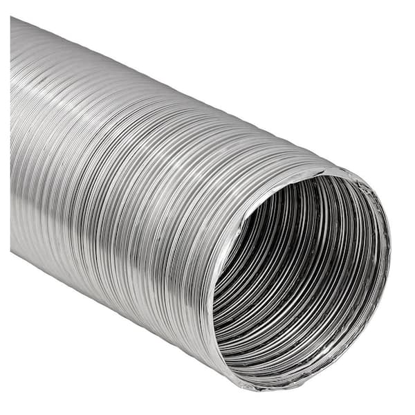 8 ft. T-Lock UL Class 0 HVAC Semi-Rigid Air Duct, 302FUL (4 In.)