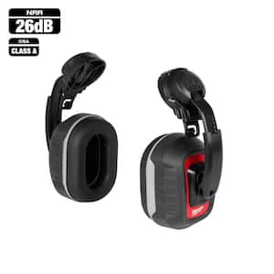 BOLT Earmuffs with Noise Reduction Rating of 26 dB