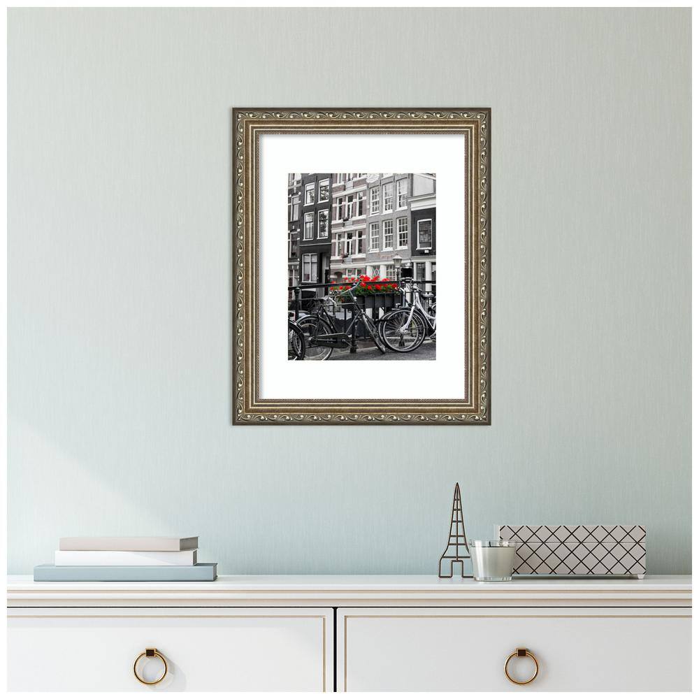 Parisian Silver Ornate Wood Wall Picture Frame