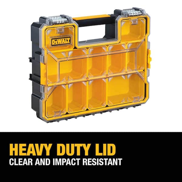 DEWALT - Plastic 10-Compartment Deep Pro Small Parts Organizer