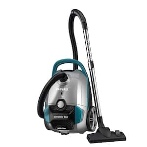 Bagged Corded HEPA Filter Multisurface in Teal Canister Vacuum