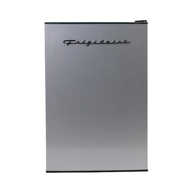 2.5 cu. ft. Retro Mini Fridge in Platinum with Freezer