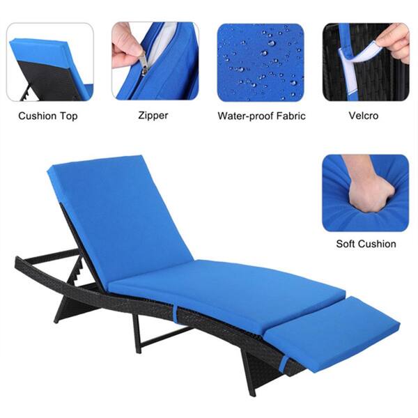 S shaped chaise lounge hot sale