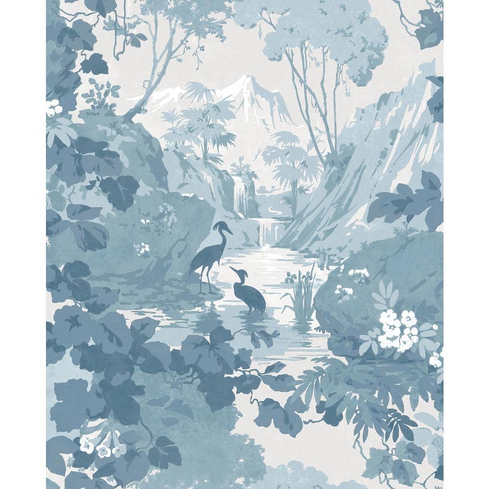 Eden Blue Crane Lagoon Wallpaper Sample price history on PriceWatchPro