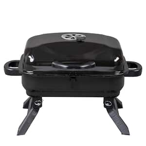 Gibson Home Kingston Portable BBQ Grill in Black