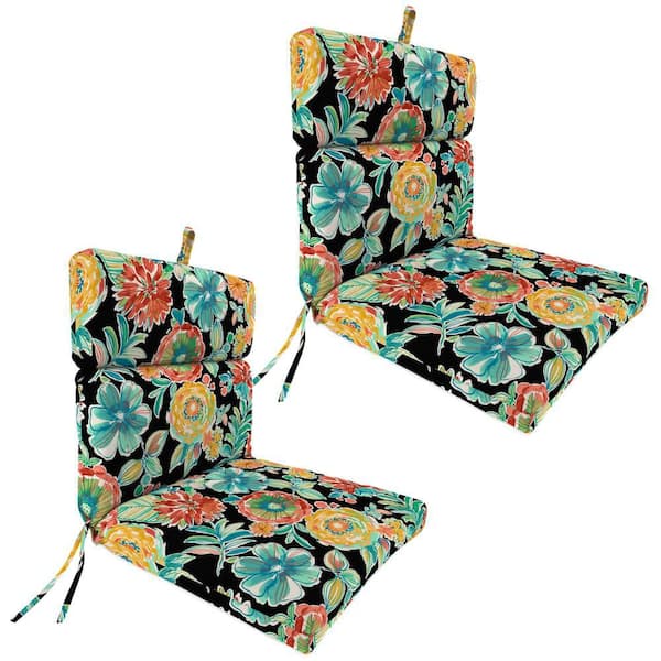 44 in. L x 22 in. W x 4 in. T Rectangular Outdoor Dining Chair Cushion in (2-Pack)
