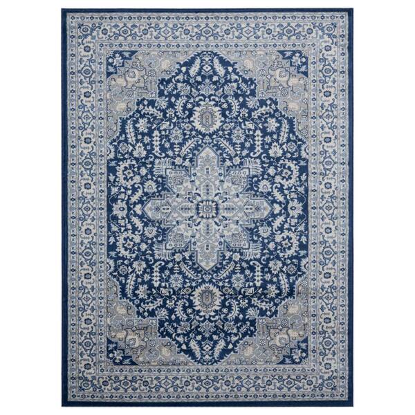 United Weavers Clairmont Bari Denim Blue 1 ft. 10 in. x 3 ft. Accent Rug