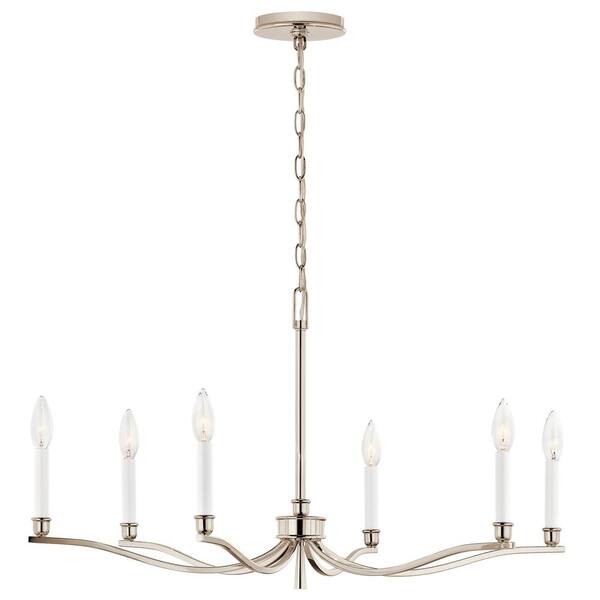 Kichler Malene 14-Light Black Traditional Bare Bulb Chandelier