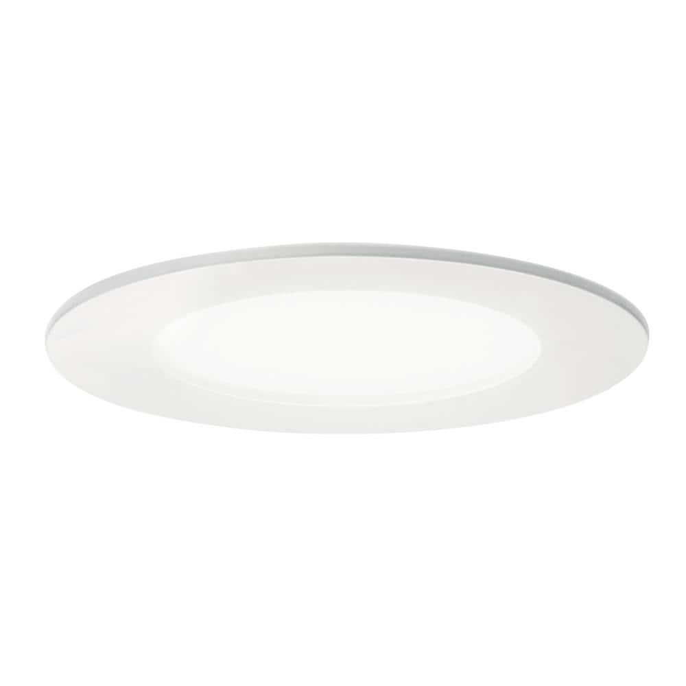 Modern Textured White 6" LED Ceiling Downlight - Energy Star Certified