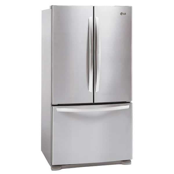 LG 20.9 cu. ft. French Door Refrigerator in Stainless Steel with