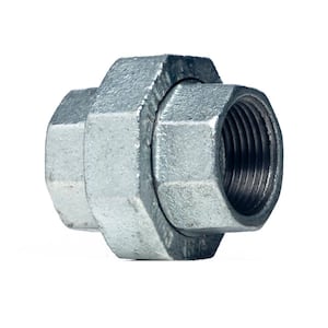 1/2 in. Galvanized Malleable Iron FPT x FPT Union Fitting